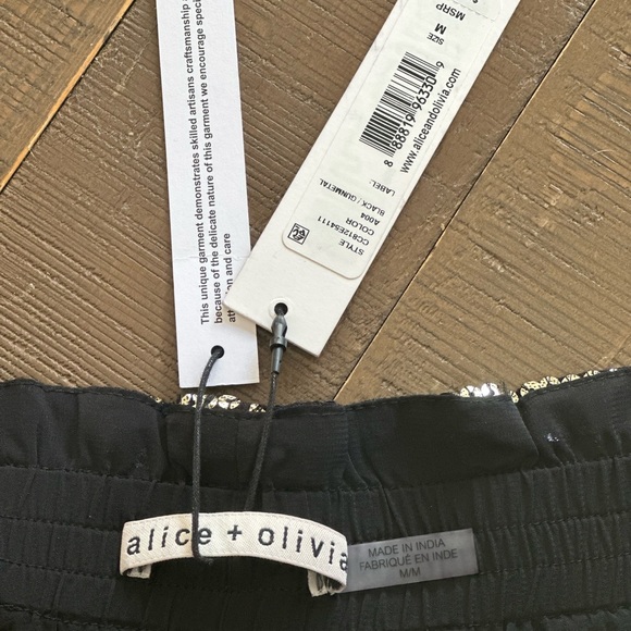 NWT ALICE + OLIVIA sequin pants! - Picture 8 of 9